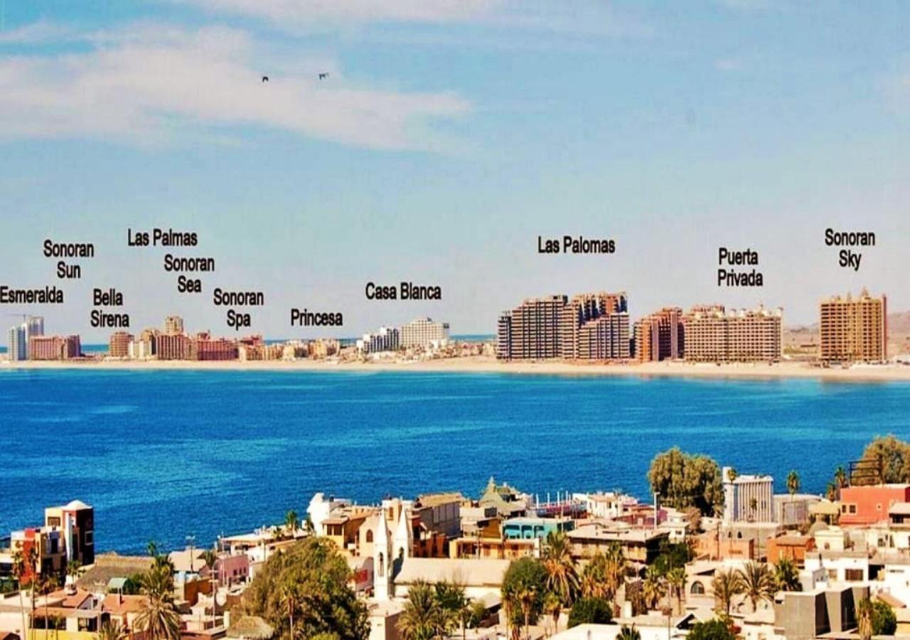 Right On The Beach! Rocky Point Condo Rental - 2 Bedroom Penthouse Beachfront Bagian luar foto